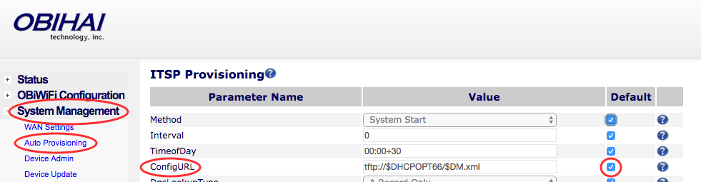 Obihai Auto Provisioning